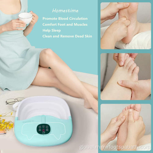 Electric Heated Foot Spa Ionic Detox Collapsible Foot Bath Supplier